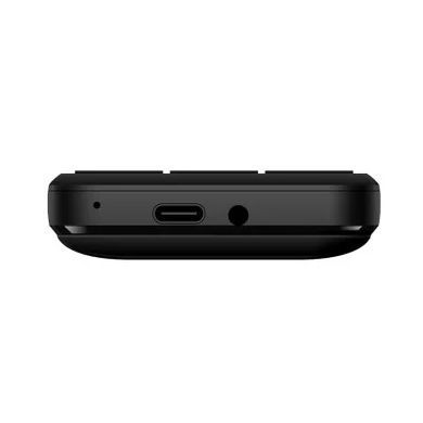 Мобільний телефон Ergo E284 Black, Black, 2.8", 64 МБ, 3000 мАг, Власна ОС, 3.5 мм, USB Type-C, 2, GSM, Bluetooth, FM-радіо, Моноблок