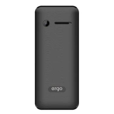 Мобільний телефон Ergo E284 Black, Black, 2.8", 64 МБ, 3000 мАг, Власна ОС, 3.5 мм, USB Type-C, 2, GSM, Bluetooth, FM-радіо, Моноблок