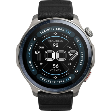 Смарт Годинник Amazfit Balance 2 Black, Black, 22 мм, 1.5", Моніторинг стресу, ЕКГ, Температура тіла, Альтиметр, Моніторинг сну, Підрахунок кроків, Balance 2, iOS + Android, 14+ днів, AMOLED, Bluetooth, GPS, Wi-Fi, Магнітна зарядка, ЧСС, SpO2, ЕКГ, Температура, Акселерометр, Гіроскоп, Барометр, Кругла, IP68