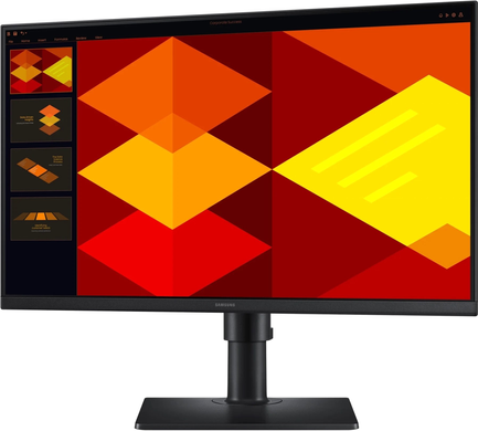 Монiтор Samsung 27" S27D400 (LS27D400GAIXUA) IPS Black 100Hz, 1920&times;1080, 27", 100 Гц, IPS, W-LED, S40GD, 8 біт, 16:9, Кут нахилу 90 градусів; Регулювання кута нахилу; Регулювання висоти, Плаский, 3.5 мм audio, USB Hub, HDMI, DisplayPort, 100&times;100, Матове, 5 мс