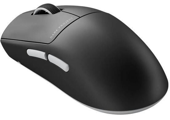Миша бездротова Dark Project Nexus Ultra Wireless Black/White (DPP_NexusUltra_BW), White/Black, Ігрова, Бездротова, 6, USB; 2.4 ГГц; Bluetooth, 30000, Пластик, 126 &times; 64 &times; 40 мм, Симетричний, Оптичний