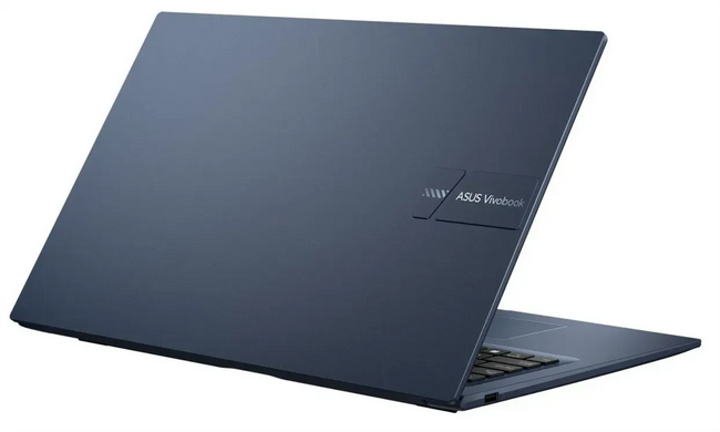 Ноутбук Asus Vivobook 17 X1704VA-AU755 (90NB10V2-M00V30) Quiet Blue, Blue, Vivobook 17, Офіс, Навчання, Core i3-1315U, Intel Core i3, 6, SSD, 512 ГБ, Інтегрована, Intel UHD Graphics, Інтегрована, DDR4, 16 ГБ, 3200 МГц, 17.3", 1920&times;1080, IPS, 250 ніт, 60 Гц, USB-A; USB-A; USB-C; HDMI, 50 Вт&middot;год