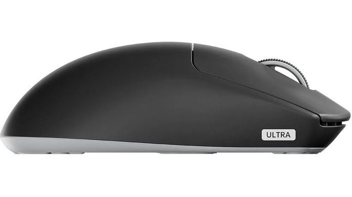 Миша бездротова Dark Project Nexus Ultra Wireless Black/White (DPP_NexusUltra_BW), White/Black, Ігрова, Бездротова, 6, USB; 2.4 ГГц; Bluetooth, 30000, Пластик, 126 &times; 64 &times; 40 мм, Симетричний, Оптичний