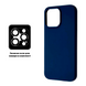 Накладка iPhone 15Pro Max TrendySkins Silicone Lens Navy Blue