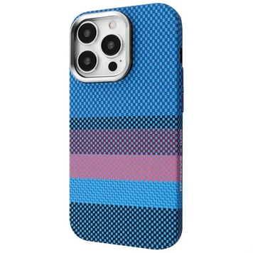 Накладка iPhone 15Pro Max Proove Gleam MagSafe Blue Borders, Накладка, Iphone 15 Pro Max