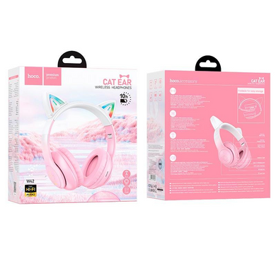 Навушники Bluetooth Hoco W42 Pink