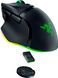 Миша бездротова Razer Basilisk V3 Pro 35K Black (RZ01-05240100-R3G1), Black, Ігрова, Бездротова, 11, USB; 2.4 ГГц; Bluetooth, 35000, Пластик, 130 &times; 75.4 &times; 42.5 мм, Ергономічний для правої руки, Оптичний