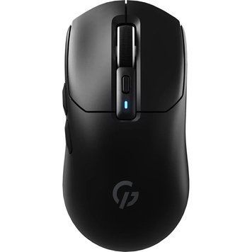 Миша бездротова GamePro Genesis Airmaster Black (GM167B), Black, Ігрова, Бездротова, 6, USB; 2.4 ГГц; Bluetooth, 12000, Пластик, 120 &times; 61 &times; 40 мм, Симетричний, Оптичний