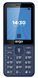 Мобільний телефон Ergo E284 Blue, Blue, 2.8", 64 МБ, 3000 мАг, Власна ОС, 3.5 мм, USB Type-C, 2, GSM, Bluetooth, FM-радіо, Моноблок