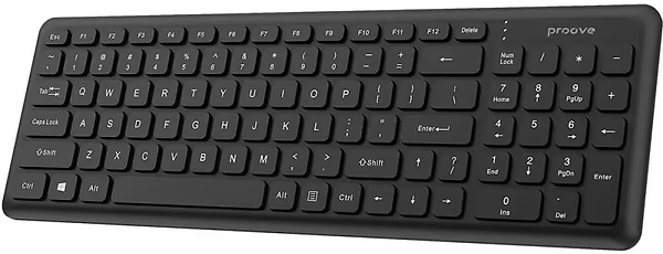 Бездротова клавіатура Proove Classic Code Black