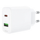 МЗП AceFast A25 PD20W Type-C/USB White