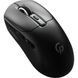 Миша бездротова GamePro Genesis Airmaster Black (GM167B), Black, Ігрова, Бездротова, 6, USB; 2.4 ГГц; Bluetooth, 12000, Пластик, 120 &times; 61 &times; 40 мм, Симетричний, Оптичний