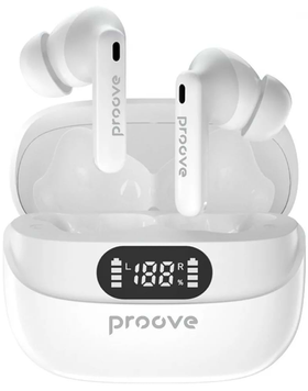 Bluetooth Earphones Proove Digital Pro TWS with ANC White