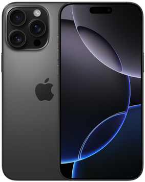 Смартфон Apple iPhone 16 Pro Max (MYWV3) 256Gb Black Titanium, Titanium Black, iPhone 16 Pro Max, 256 ГБ, 8 ГБ, 6" - 6.99", Є, 2, 5G, 4001 - 5000 mAh, 48 Мп, IP68, 2868 x 1320