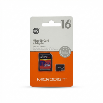 КП Microdigit microSDHC 16Gb 10class UHS-I, 16 ГБ