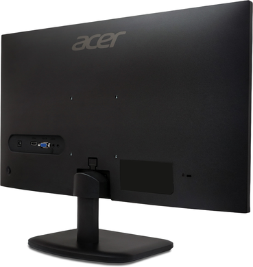 Монітор Acer 24.5" EK251QP6bi (UM.KE1EE.601) IPS Black 144Hz, Геймінг, 1920&times;1080, 24.5", 144 Гц, IPS, W-LED, EK, 8 біт, 16:9, Регулювання кута нахилу, Плаский, HDMI, VGA, 100&times;100, Матове, 1 мс