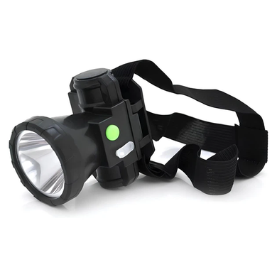 Ліхтар Налобний XO YH01 Black, Акумулятор 600 мАг (USB), 100 лм, LED, 1