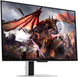 Монітор Samsung 32" Odyssey G80SD (LS32DG800SZXUA) OLED Black Curved 240Hz, 3840&times;2160, 32", 240 Гц, OLED, OLED, Odyssey G8, 10 біт, 16:9, Кут нахилу 90 градусів; Регулювання кута нахилу; Регулювання висоти, Плаский, DisplayPort, 2&times;HDMI, USB Hub, 100&times;100, Матове, 0.03 мс