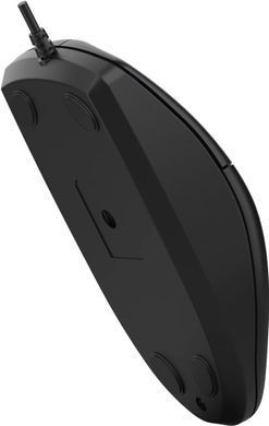 Миша A4Tech N-530S Black, Black, Офісна, Дротова, 3, USB, 1200, 1.50 м, Пластик, 119 &times; 63 &times; 35 мм, Симетричний, Оптичний