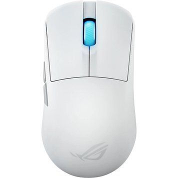 Миша бездротова Asus ROG Harpe Ace Aim Mini White (90MP03Z0-BMUA10), White, Ігрова, Бездротова, 5, 2.4 ГГц, 42000, Пластик, 117 &times; 63 &times; 37 мм, Симетричний, Оптичний