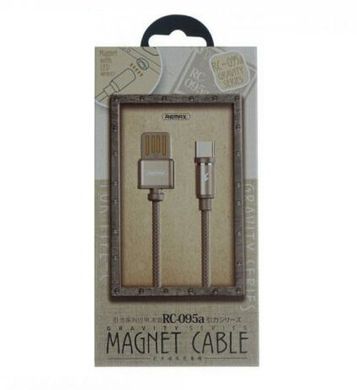 Cable Remax Gravity RC-095a Type-C Magnetic Black