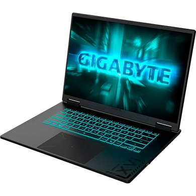 Ноутбук Gigabyte Gaming A16 (CMHI2UA894SD) Black Steel, Gaming A16, Геймінг, Core i7-13620H, Intel Core i7, 10, SSD, 1 ТБ, Дискретна, GeForce RTX 4050, 6 ГБ, DDR5, 16 ГБ, 5600 МГц, 16", 1920&times;1200, IPS, 300 ніт, 165 Гц, USB-A; USB-A; USB-A; USB-C; HDMI 2.1; LAN, 76 Вт&middot;год