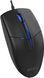 Миша A4Tech N-530S Black, Black, Офісна, Дротова, 3, USB, 1200, 1.50 м, Пластик, 119 &times; 63 &times; 35 мм, Симетричний, Оптичний