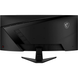 Монітор MSI 34" MAG 346CQ (9S6-3DD71M-001) VA Black 180Hz Curved, 3440&times;1440, 34", 180 Гц, VA, W-LED, MAG, 10 біт, 21:9, Регулювання кута нахилу, Вигнутий, DisplayPort, 3.5 мм audio, 2&times;HDMI, 100&times;100, Матове, 1 мс
