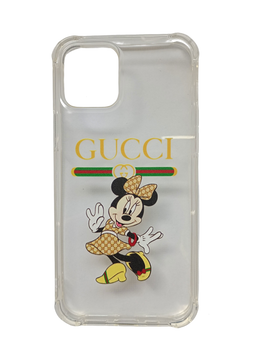 Накладка iPhone 12/12Pro Corner 0.8 Minnie Mouse Clear