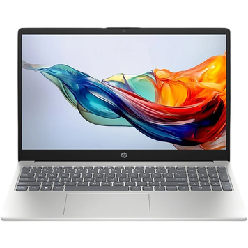 Ноутбук HP 15-fc0245ua (C79H7EA) Silver, 15-fc, Офіс, Навчання, Athlon Silver 7120U, AMD Athlon Silver, 2, SSD, 256 ГБ, Інтегрована, AMD Radeon 610M, Інтегрована, LPDDR5, 8 ГБ, 3200 МГц, 15.6", 1920&times;1080, IPS, 250 ніт, 60 Гц, USB-A; USB-A; USB-C; HDMI, 41 Вт&middot;год