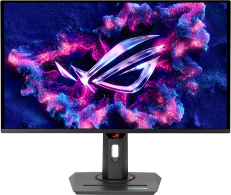 Монітор Asus 27" ROG Strix XG27UCDMG (90LM0B20-B01971) OLED Black 240Hz, Геймінг, 3840&times;2160, 27", 240 Гц, OLED, OLED, ROG Strix, 10 біт, 16:9, Регулювання кута нахилу, Плаский, HDMI, DisplayPort, 3.5 мм audio, 100&times;100, Матове, 0.03 мс