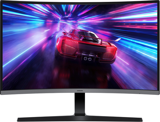Монiтор Samsung 27" Essential S3 S27D390G (LS27D390GAIXUA) VA Black Curved 100Hz, 1920&times;1080, 27", 100 Гц, VA, W-LED, Essential S3, 8 біт, 16:9, Регулювання кута нахилу, Вигнутий, HDMI, VGA, 3.5 мм audio, 75&times;75, Матове, 4 мс