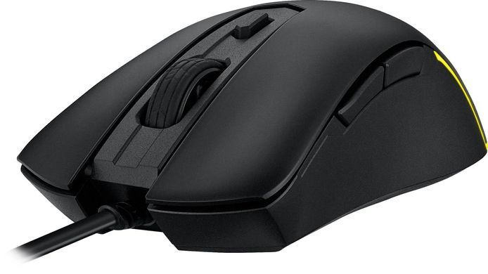 Миша Asus TUF Gaming M3 Gen II Black, Black, Ігрова, Дротова, 6, USB, 8000, 1.80 м, Пластик, 123 &times; 68 &times; 40 мм, Ергономічний для правої руки, Оптичний