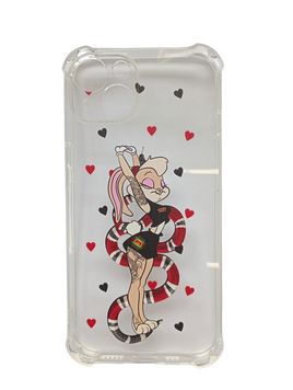 Накладка iPhone 13/14 Corner 0.8 Lola Bunny Clear