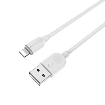 Кабель Borofone BX14 Lightning 2m White