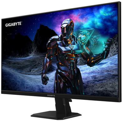 Монiтор Gigabyte 27" GS27Q X IPS Black 250Hz, Геймінг, 2560&times;1440, 27", 250 Гц, IPS, W-LED, Gaming GS, 8 біт, 16:9, Регулювання кута нахилу, Плаский, HDMI, DisplayPort, 3.5 мм audio, 100&times;100, Матове, 1 мс
