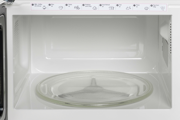 Мікрохвильова піч Candy CMW2070DW 700W Білий, Соло, Розігрів; Розморожування; Приготування, 20 л