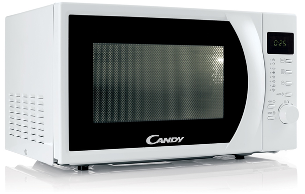 Мікрохвильова піч Candy CMW2070DW 700W Білий, Соло, Розігрів; Розморожування; Приготування, 20 л