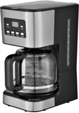 Крапельна Кавоварка GRUNHELM GDC-150M 950W 1.5L Steel, Мелена, Крапельна, Фільтр, Підігрів, Індикатор рівня води, Нержавіюча сталь; Пластик, 1.5 л