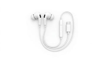 Навушники Tranyoo T-R16 Type-C White, Для смартфонів, Для музики, Вкладиші, USB-C, Без кріплення, Пульт управління, 108 дБ, 32 Ом, 1.2 м, Закрите