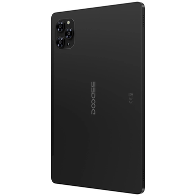 Планшет Doogee Tab G6 6/256 Black, Tab G6, 256 ГБ, 10" - 11.9", IPS, 90 Гц, 6 ГБ, Android, Wi-Fi + 4G, Немає, 6001 - 8000 mAh