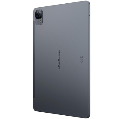 Планшет Doogee Tab E3 8/256 Grey VIP Edition, Grey, Tab E3, 256 ГБ, 10" - 11.9", IPS, 90 Гц, 8 ГБ, Android, Тільки Wi-Fi, Немає, 8001 - 10000 mAh