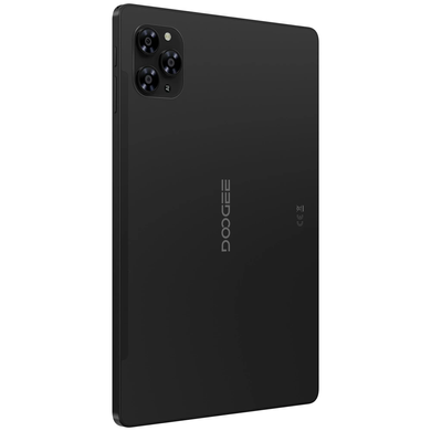 Планшет Doogee Tab G6 6/256 Black, Tab G6, 256 ГБ, 10" - 11.9", IPS, 90 Гц, 6 ГБ, Android, Wi-Fi + 4G, Немає, 6001 - 8000 mAh