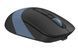 Миша бездротова A4Tech FB10C Ash Blue, Blue, Офісна, Бездротова, 4, 2.4 ГГц; Bluetooth, 2000, Пластик, 108 &times; 64 &times; 35 мм, Симетричний, Оптичний