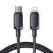 Кабель Joyroom S-A14 Type-C to Lightning Multi-Color 30W PD 1.2m Black, Black, Кабель, Type-C - Lightning, Standard Charging, Fast Charge, Power Delivery (PD), 30 W, 1.2 м, Для заряджання, Датакабель, М'який пластик