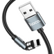 Кабель Hoco U94 Lightning Magnetic 1.2m Black