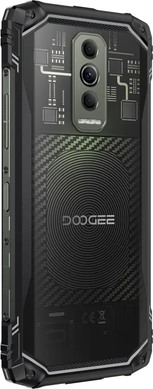 Смартфон Doogee Blade10 Ultra Energy 8/256 Black, Black, Blade10 Ultra Energy, 256 ГБ, 8 ГБ, 6" - 6.99", Є, 2, 4G, 6001 - 7000 mAh, 64 Мп, IP68/IP69K, 1612 x 720