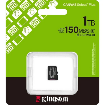 КП Kingston Canvas Select Plus Gen3 microSDXC 1Tb 10class UHS-I/V30/A1
