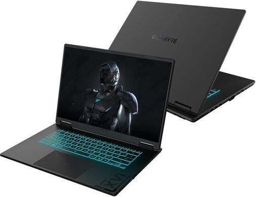 Ноутбук Gigabyte Gaming A16 (CVHI3UA864SD) Black Steel, Gaming A16, Геймінг, Core i7-13620H, Intel Core i7, 10, SSD, 1 ТБ, Дискретна, NVIDIA GeForce RTX 5060, 8 ГБ, DDR5, 32 ГБ, 5200 МГц, 16", 1920&times;1200, IPS, 300 ніт, 165 Гц, USB-A; USB-A; USB-A; USB4; HDMI; LAN, 76 Вт&middot;год