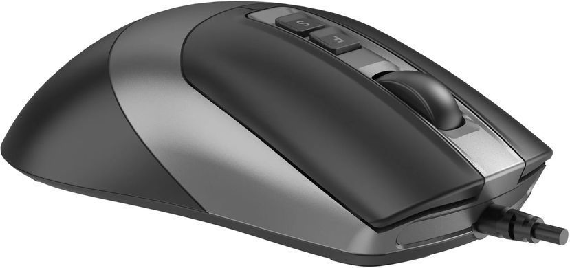 Миша A4Tech Fstyler FM50 Plus Black, Офісна, Дротова, 7, USB, 3200, 1.50 м, Пластик, 105 &times; 70 &times; 42 мм, Симетричний, Оптичний